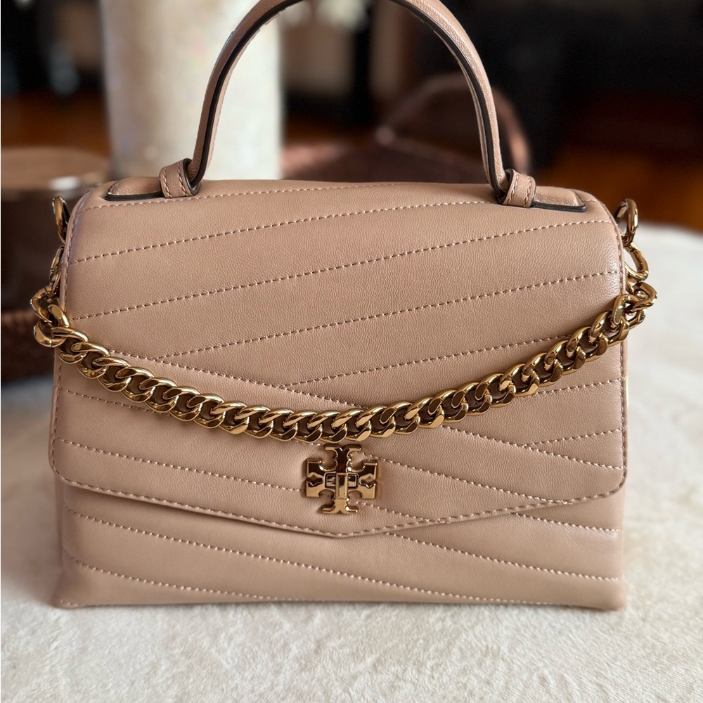 Tory Burch Kira Chevron Top Handle **Missing strap